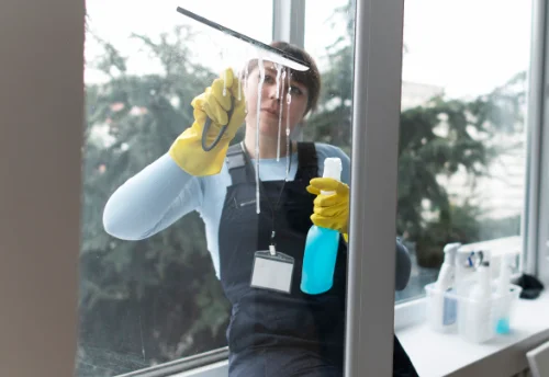 Nettoyage de vitres intérieures et extérieures aux Ollières-sur-Eyrieux
